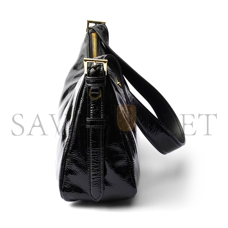 PRADA AIMÉE MEDIUM NAPLAK LEATHER SHOULDER BAG 1BC229 (31*18*10cm)